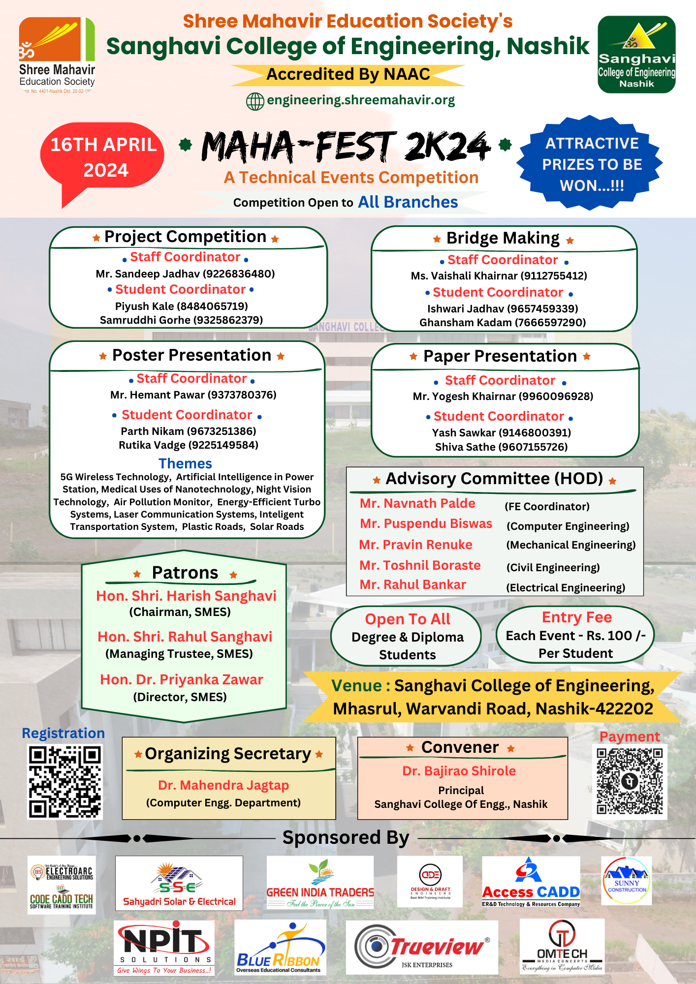 Maha Fest 2K24 - 16th April